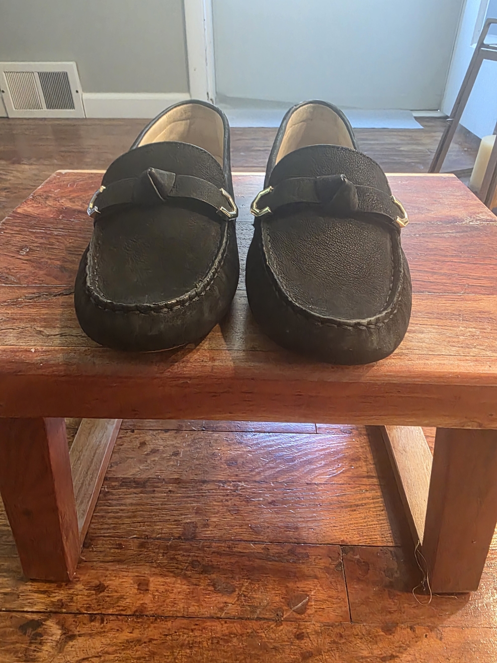 Cole Haan Black Leather Loafer